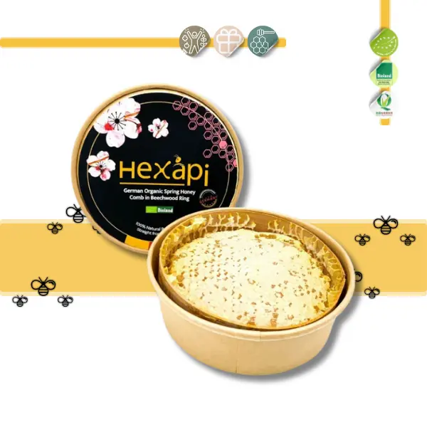 Spring Honey Comb in Beechwood Ring 2.webp