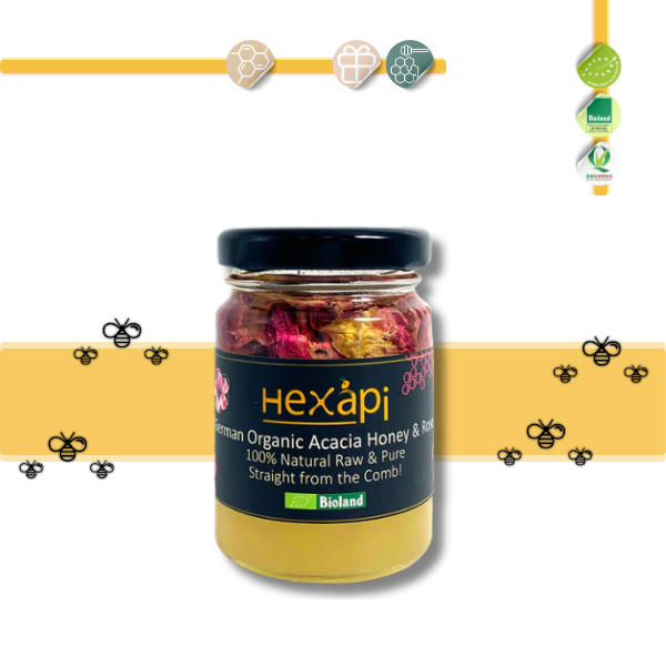 Acacia Honey with Rose
