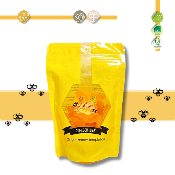 German Ginger Honey Gummy Bees