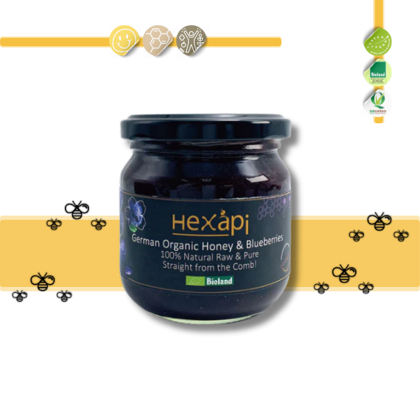 Honey with Blueberries