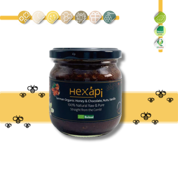 Honey with Chocolate, Nuts & Vanilla