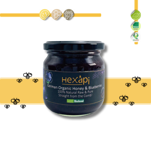 [426043272058] Honey with Blueberries